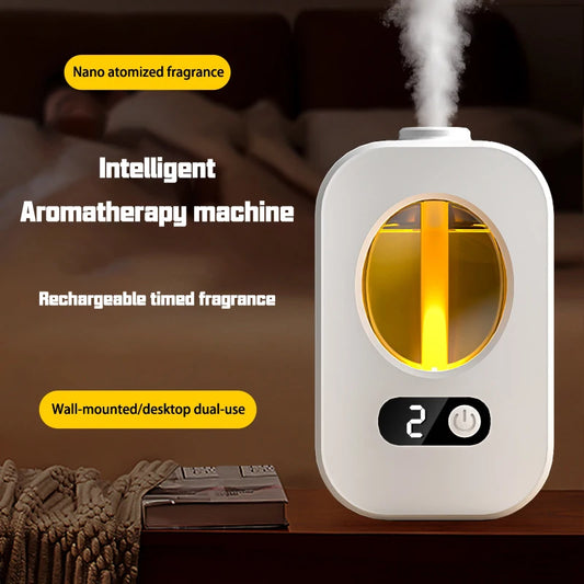 Difusor automático de aromaterapia, ambientador, dispensador de aceites esenciales para baño y baño, humidificador.