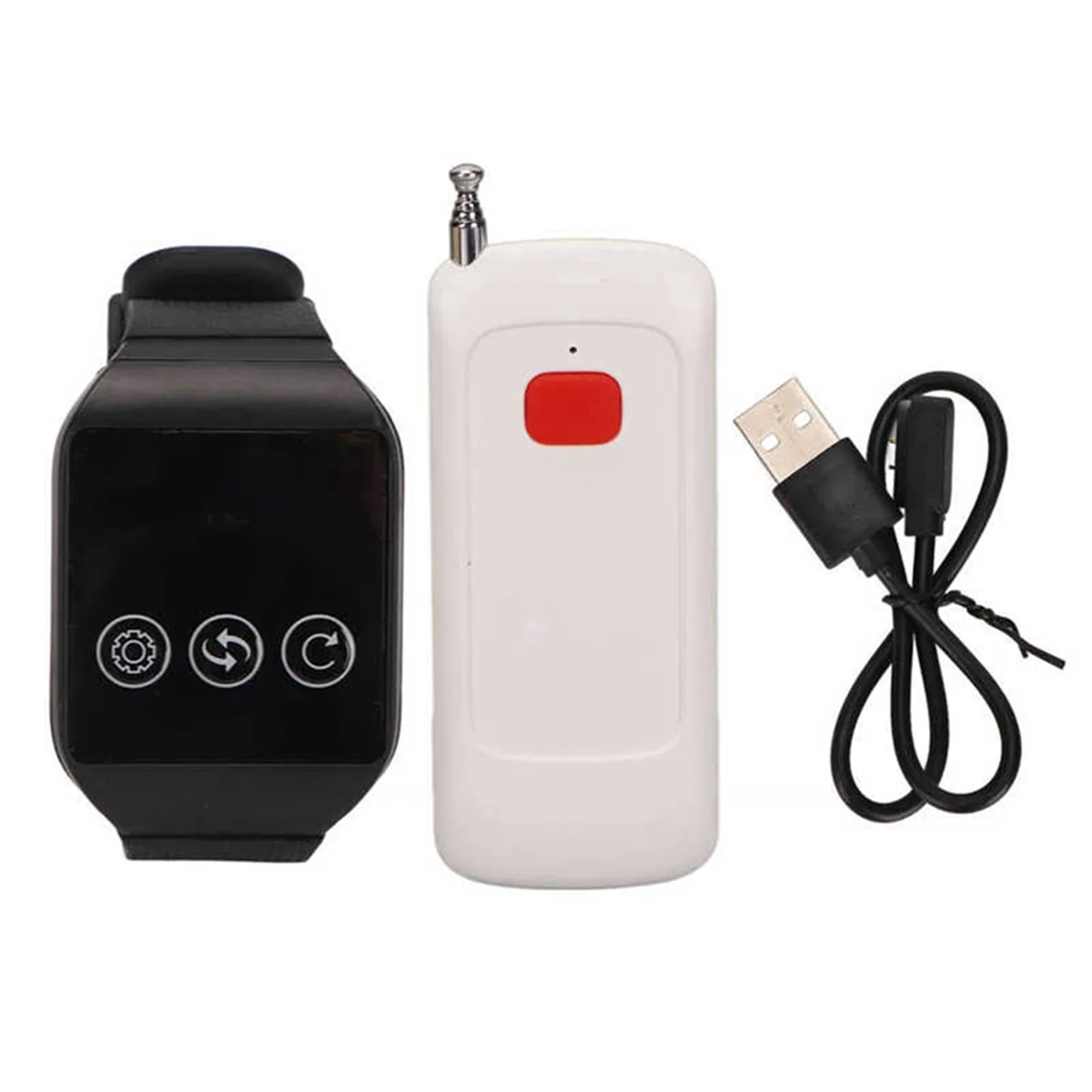 Buscapersonas inalámbrico para cuidadores, sistema de llamada de enfermera inalámbrico, botón de alerta, resistente al agua, para el hogar y el hospital.