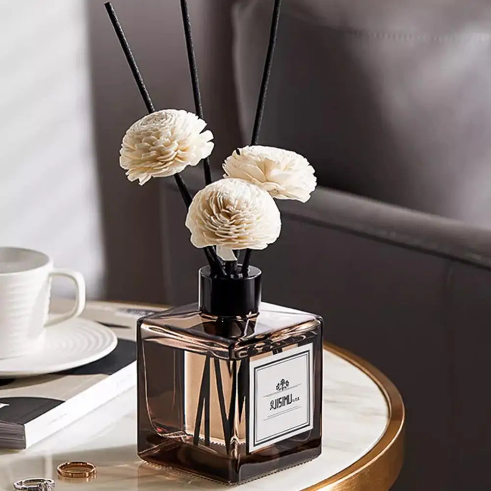 Difusor de aromaterapia sin fuego para decoración del hogar, aroma floral de larga duración para baño, N2p8