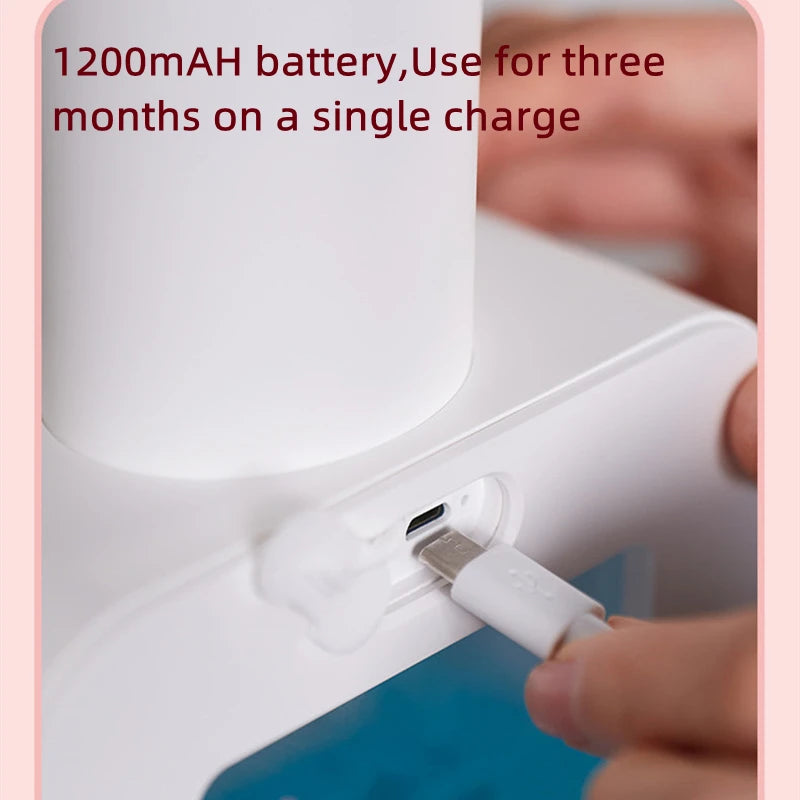 Nuevo dispensador de jabón automático, desinfectante de manos para mascotas, sin contacto, con carga USB, 400 ml, dispensador de líquido, desinfectante de manos personal.
