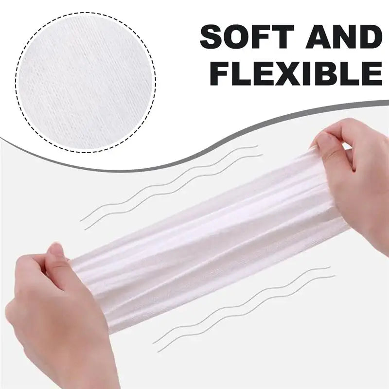 300PCS Non Woven Gauze Pad First Aid Gauze Sponges For Wound Care Sterile Gauze Flexible Breathable (White)