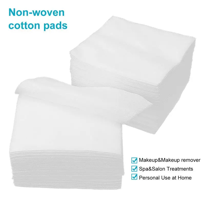 100pcs Non Woven Gauze Sponge First Aid Gauze Cloth Wound Aid Cotton Pads (Folded Size 10x10cm, Unfold Size 20x20cm)