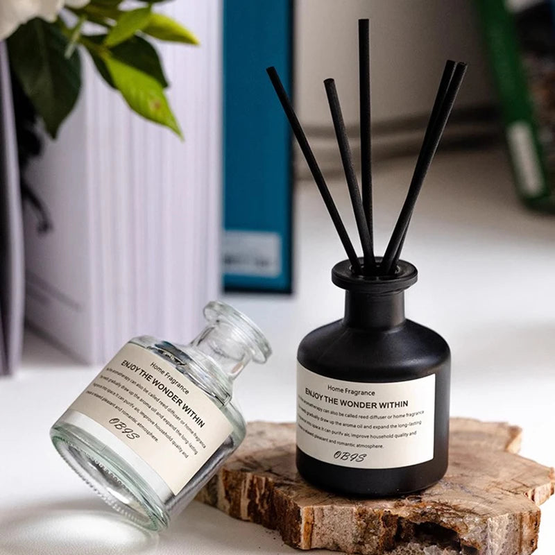 Ambientador líquido sin llama, difusor de aroma, perfume, desodorante, fragancia floral de larga duración, decoración del hogar.