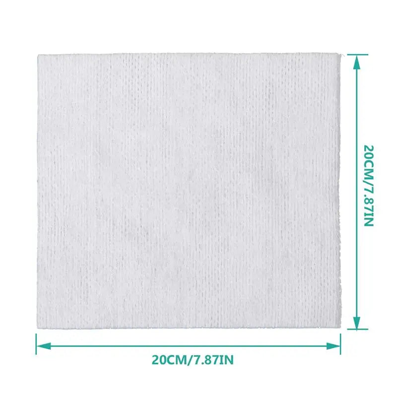 100pcs Non Woven Gauze Sponge First Aid Gauze Cloth Wound Aid Cotton Pads (Folded Size 10x10cm, Unfold Size 20x20cm)