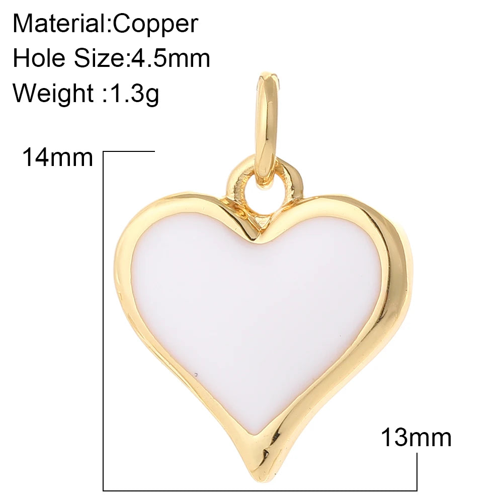 Evil Blue Eye Heart Necklace for Women Cute Gold Star Collars Diy Pendant Stainless Steel Chain High Quality