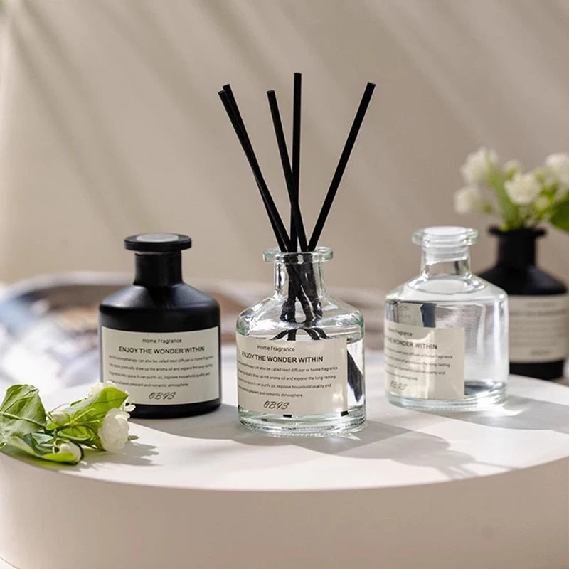 Ambientador líquido sin llama, difusor de aroma, perfume, desodorante, fragancia floral de larga duración, decoración del hogar.