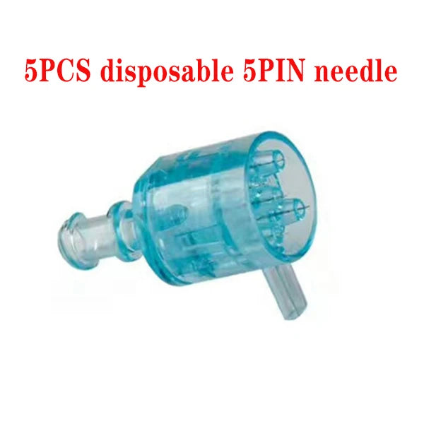Pistola de mesoterapia EZ Hydra Vacuum Meso, aguja EZ de 5 y 9 pines, hidrolifting, mesoterapia, hidratante, inyector de piel, pluma de microagujas Derma
