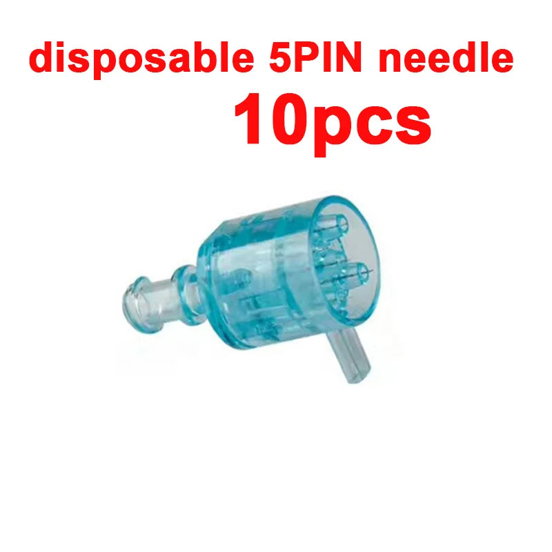 Pistola de mesoterapia EZ Hydra Vacuum Meso, aguja EZ de 5 y 9 pines, hidrolifting, mesoterapia, hidratante, inyector de piel, pluma de microagujas Derma
