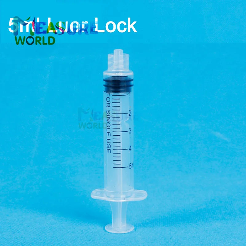 Jeringa Luer Lock de 1 ml, 2 ml, 3 ml, 5 ml y 10 ml para inyección de tinta, dispensación industrial, jeringas de plástico, herramientas de medición hidropónicas, 10 unidades