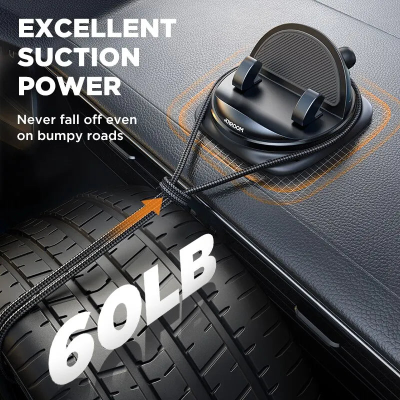 Joyroom - Soporte universal para teléfono de coche, de silicona, reutilizable y mejorado, con almohadilla antideslizante