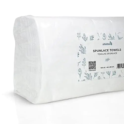 Toallas desechables Spunlace 40x80 | Paquete de 800 unidades | Ideales para peluquerías, estéticas, spas, gimnasios y centros de masajes